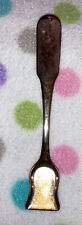 1800’s Antique Early SW American Silver Coin Shovel Scoop Salt Spoon