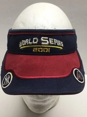 World Series 2001 Arizona Diamondbacks Vs NY Yankees Visor American Needle RARE! - Image 1 of 4