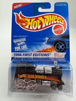Hot Wheels 1996 Primera Edición Rail Rodder Coleccionista Nº 370 Foto 1 de 4