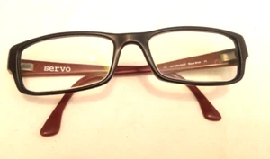 OAKLEY SERVO OX1066-0453 140 Polished Black Brick Eyeglasses FRAMES ONLY/FREE SP - Picture 1 of 8