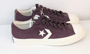 M 9,5, W 11 - Converse Star Player 76 Leder Sneaker A11532C - weinrot - Bild 1 von 9
