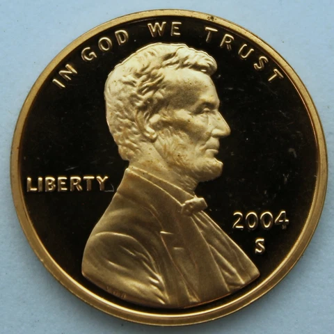 2004-S Proof Lincoln Cent Cover