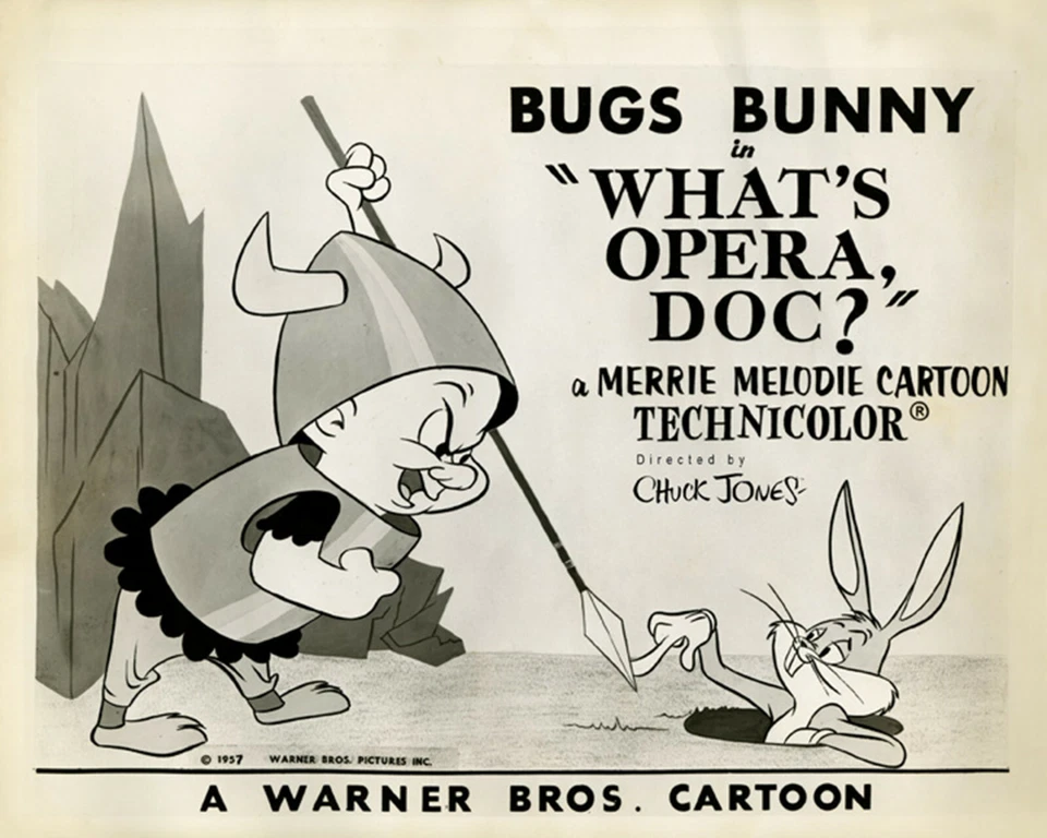 Warner Brothers-Chuck Jones Edición Limitada Litografía-¿Qué es Opera Doc?-Bugs Bunny  Foto 1 de 1