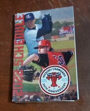 2022 Hickory Crawdads '30th Anniversary' Baseball Ticket Schedule UNC Health