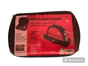 Laser Level w/Adjustable Base, Glasses & Carrying Case By Johnson - Picture 1 of 4