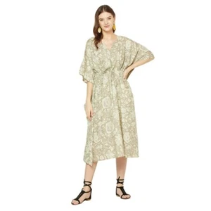 Garden Serenity - 100% Cotton Kaftan - Picture 1 of 8