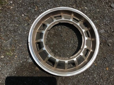 OEM 1983 1984 VW Volkswagen MK1 Jetta trim ring aluminum - Image 1 of 2