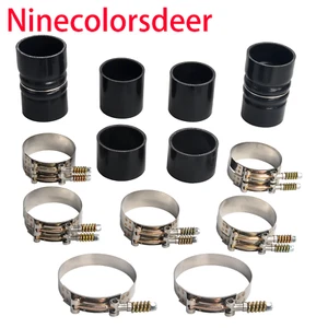 Kit de actualización de abrazadera para botas intercooler de silicona CAC para 99-03 Ford 7.3L Powerstroke - Imagen 1 de 5