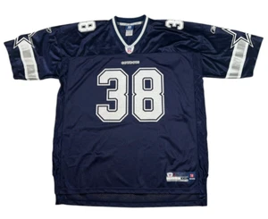 Vintage On-Field Reebok Dallas Cowboys Roy Williams #38 NFL Trikot Blau Herren 2XL - Bild 1 von 9