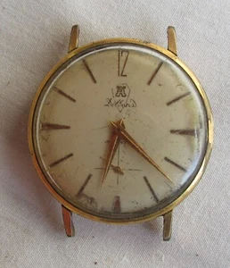 NICE VTG DELBANA 17 Jew WRISTWATCH, FOR RESTORE, REPAIR OR PARTS. USED, NOT RUN - Picture 1 of 13