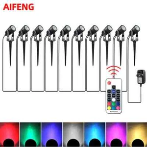 LED Garden Lights Low Voltage Landscape Lighting Waterproof Outdoor 10pcs For - Picture 1 of 25