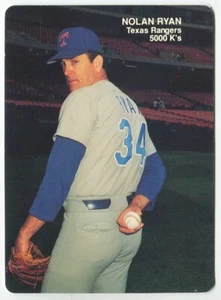 1990 Mother's Cookies #3 Nolan Ryan Texas Rangers - 5000 K's - Picture 1 of 2