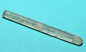 Ancient African Neolithic Hand Carved Stone Piercing Plug / Hair Pin Decoration - Imagen 1 de 3