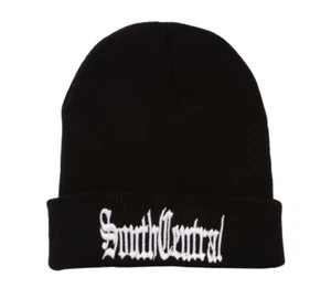 South Central LA Cuffed Black Beanie - Picture 1 of 1