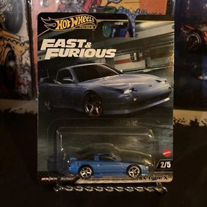 Hot Wheels Premium FAST & FURIOUS Mix 4 1996 Nissan 180SX Type X New 2024 - Picture 1 of 4