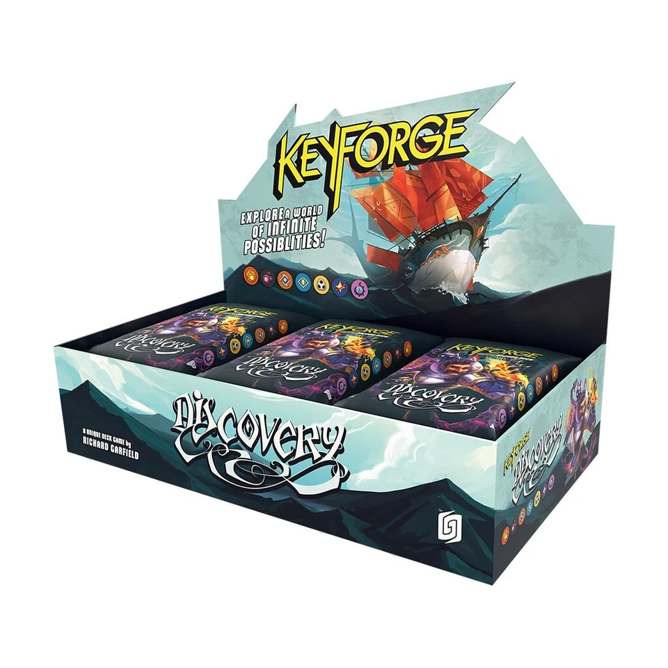 KeyForge: Discovery caja de exhibición de cubierta sellada Foto 1 de 1