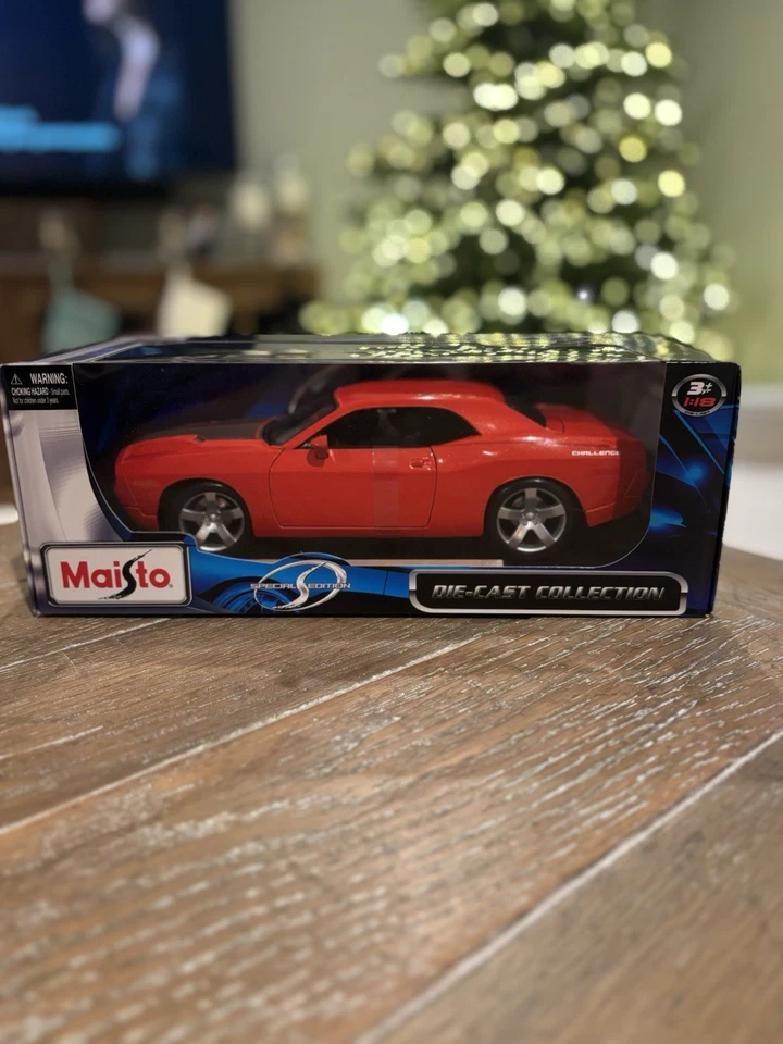 Maisto 2006 Dodge Challenger Concept | Orange 1:18 | Free Shipping!! - Image 1 of 1