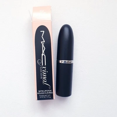 MAC Macximal Sleek Satin Lipstick Crème D'Nude 3.5g Full Size New In Box - Image 1 of 4
