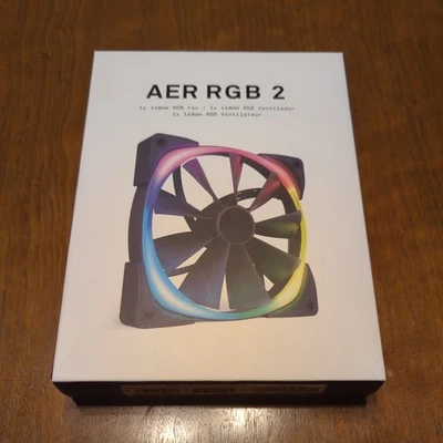 NZXT AER RGB 2 140mm RBG Fan - Black - Image 1 of 3