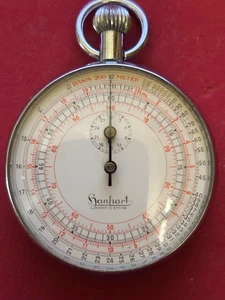 Orig. Hanhart Siluro Durata Artiglieria Cronometro Marina Militare 2° ww1 scatola originale - Foto 1 di 10