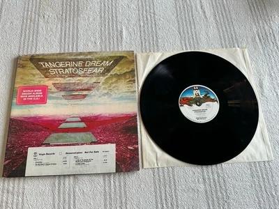 Tangerine Dream – Stratosfear Virgin 1976 Promo LP Timing Strip NM- - Image 1 of 4