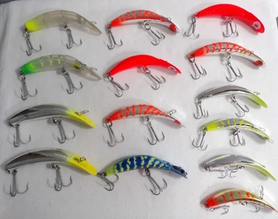 14 Luhr Jensen Kwikfish (4) K14 (6) K15 y (4) K16 excelentes colores Foto 1 de 4