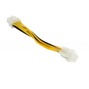 EPS 8-Pin Power to ATX 4-Pin Cable For Desktop Motherboard CPU Power Extension R - Picture 1 of 8