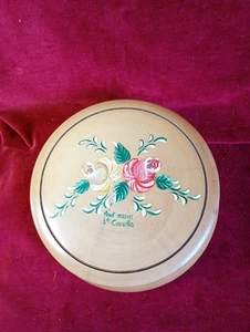 Hand Painted French Trine Ware Trinket Box - Picture 1 of 6