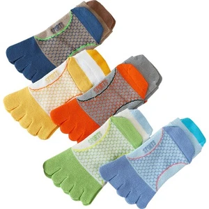 Kids Toe Socks 5 Pair Children Five Finger Toe Socks Breathable Cotton Sports... - Picture 1 of 9