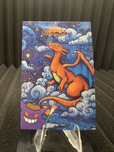 Charizard Van Gogh - Cracked Ice Holo - Halloween Card Database 2025 - Pokemon - Picture 1 of 2