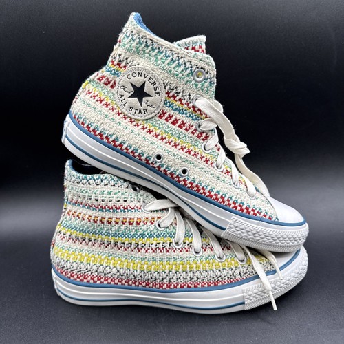 Converse All Star Chuck Taylor scarpa alta stringata tessuto ragazza taglia 5 5 246955C blu