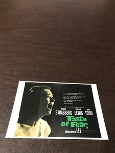 CONTINENTAL UNPOSTED FILMPLAKAT POSTKARTE - - DER GESCHMACK DER ANGST - Bild 1 von 2