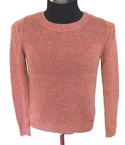 BNWT Ladies Woolrich John Rich & Bros Linen Knitted Jumper Size Medium RP £105 - Picture 1 of 3