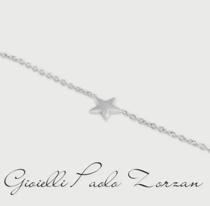 Braccialetto Rue des mille soggetto centrale bombato stella BR-002 CAT STE RH - Imagen 1 de 1