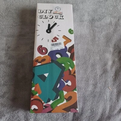 DIY Removable Easy Wipe Flexibility Silent Movement Easy Install Wall Clock - Image 1 of 3