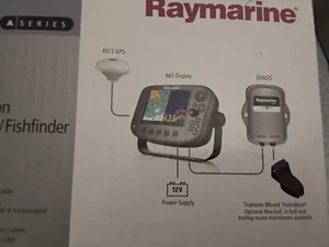 Raymarine A65 Fish Finder Chartplotter - Picture 1 of 23