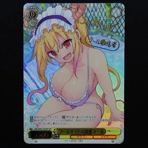 Weiss Schwarz Kobayashi's Dragon Maid KMD/W96-T03SSP  Poolside Gold  Signature - Picture 1 of 11