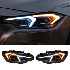Par de faros LED completos para BMW Serie 3 F30 F31 2013-2019 conjunto de luces delanteras - Imagen 1 de 17