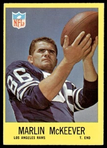 Philadelphia Marlin McKeever 1967 Los Angeles Rams #92 - Imagen 1 de 2