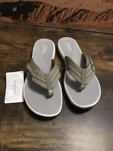 Clarks Cloud Steppers Damen-Sandalen Größe 10M, Brinkley J-Stil sandfarben - Bild 1 von 6