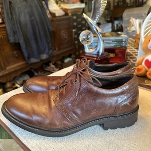 Josef Seibel Men’s Brown Leather Upper Linings Oxford Shoes Size 47 or 13 (US) - Picture 1 of 20