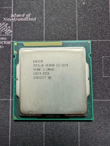 Intel Xeon Quad Core E3-1220 3.10GHz 8Mb Cache LGA1155 SR00F - Picture 1 of 2