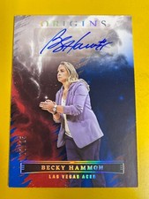 DA17615 2023 Panini Origins WNBA  AUTO AUTOGRAPH Becky Hammon #08/25