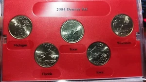 2004 Denver Mint State Quarters with COA 🔥Beautiful Uncirculated🔥 - Picture 1 of 4