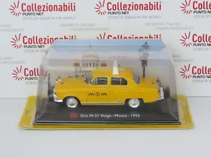 DIE-CAST CAR AUTO TAXI RUSSIA GAZ M21 VOLGA MOSCA 1956 - TAXI URSS 1:43 - Imagen 1 de 1