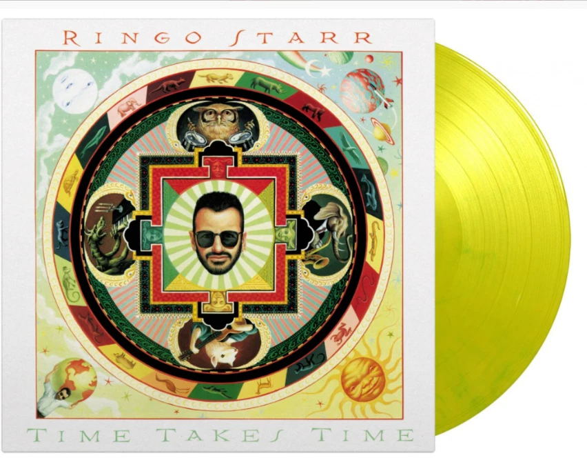 Ringo Starr ( Beatles ) - Time Takes Time Yellow Green Vinyl LP 180 GR 1500 WW   - Bild 1 von 3