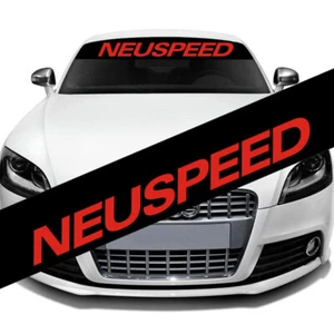 NEUSPEED Car Front Windscreen Vinyl Decal Sticker | Universal Fit Window Decor - Picture 1 of 4