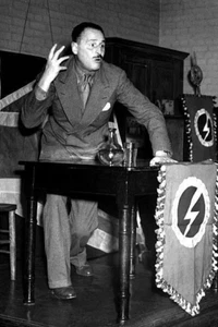 Sir Oswald Mosley British politician Mosley speaks at 1949 4x6 Photo - Picture 1 of 1