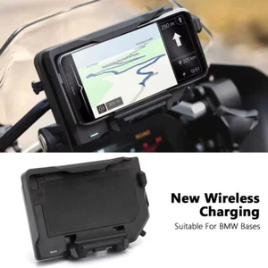 Wireless Fast Charger Phone Holder USB For BMW R1300GS R1200GS R1250GS Adventure - Picture 1 of 10
