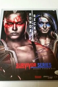 Becky Lynch Auto Signed 8x10 photo WWE JSA AUTOGRAPHED Ronda Survivor Series - Picture 1 of 4